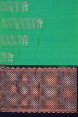 Image of South Silk Sea Green Saree