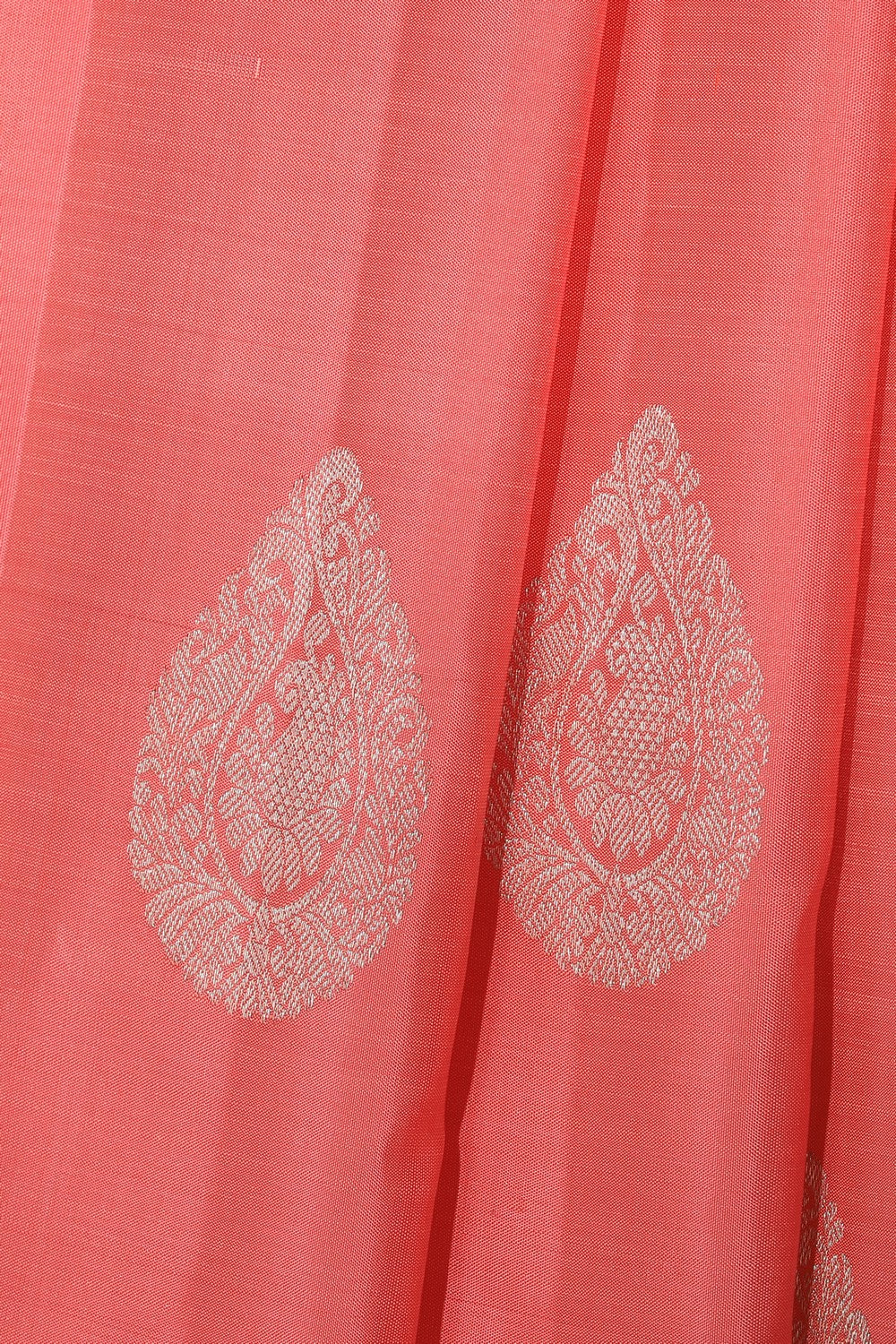 South Silk Pink Saree