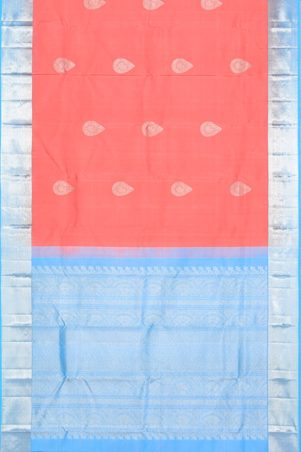 South Silk Pink Saree