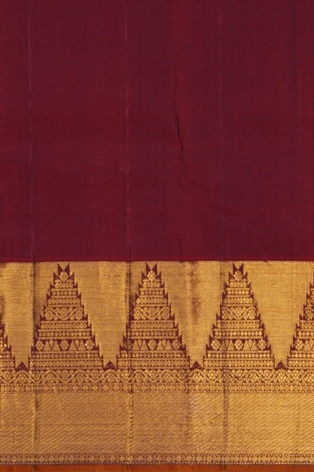 Image of Kanchipuram Silk Green Saree