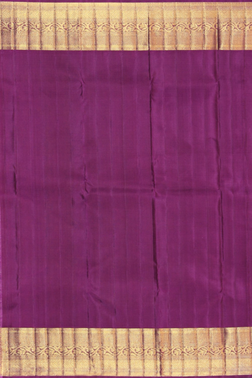 Image of Kanchipuram Silk Brocade Light-Green Saree