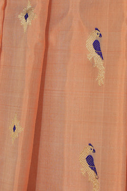 Image of Gadwal Silk Mustard Saree