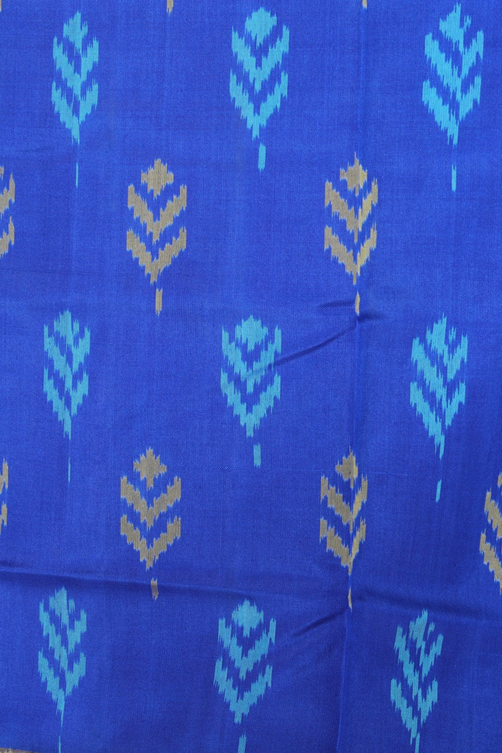 Collection of Rajkot Patola Silk Royal Blue Saree in a gallery layout