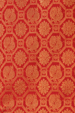 Image of Kanchipattu Brocade Red Saree