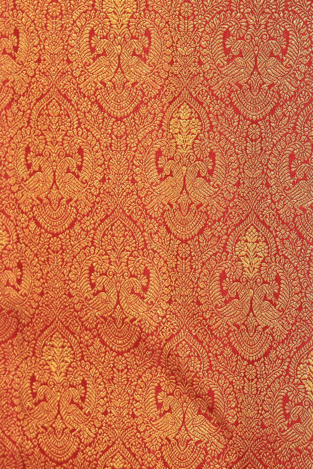 Collection of Kanchiputta Brocade Red Saree in a gallery layout