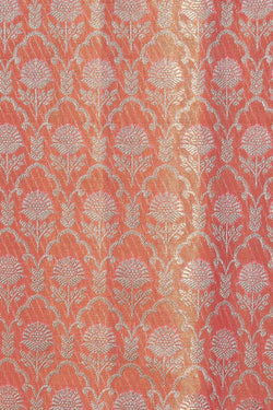 Image of Kanchipattu Tissue Brocade Pink Saree