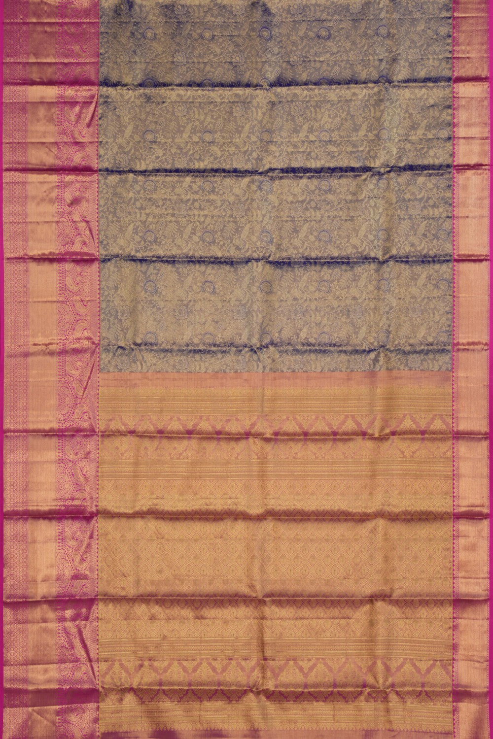 Image of Kanchipattu Tissue Brocade Saree