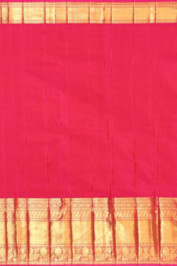 Collection of Kanchipuram Silk Brocade Mild-Yellow Saree in a gallery layout