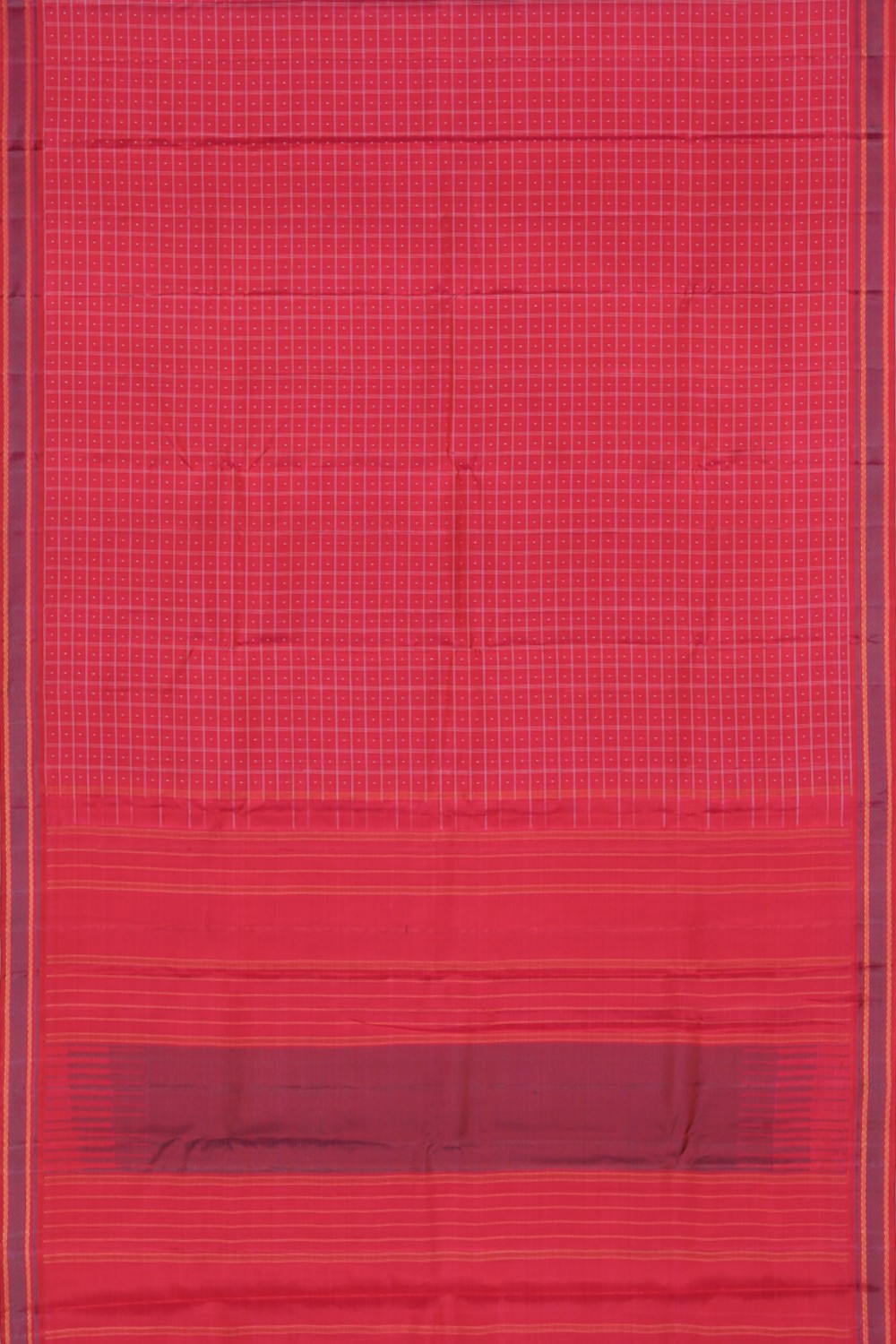 Collection of Arani Silk Pink Saree in a gallery layout