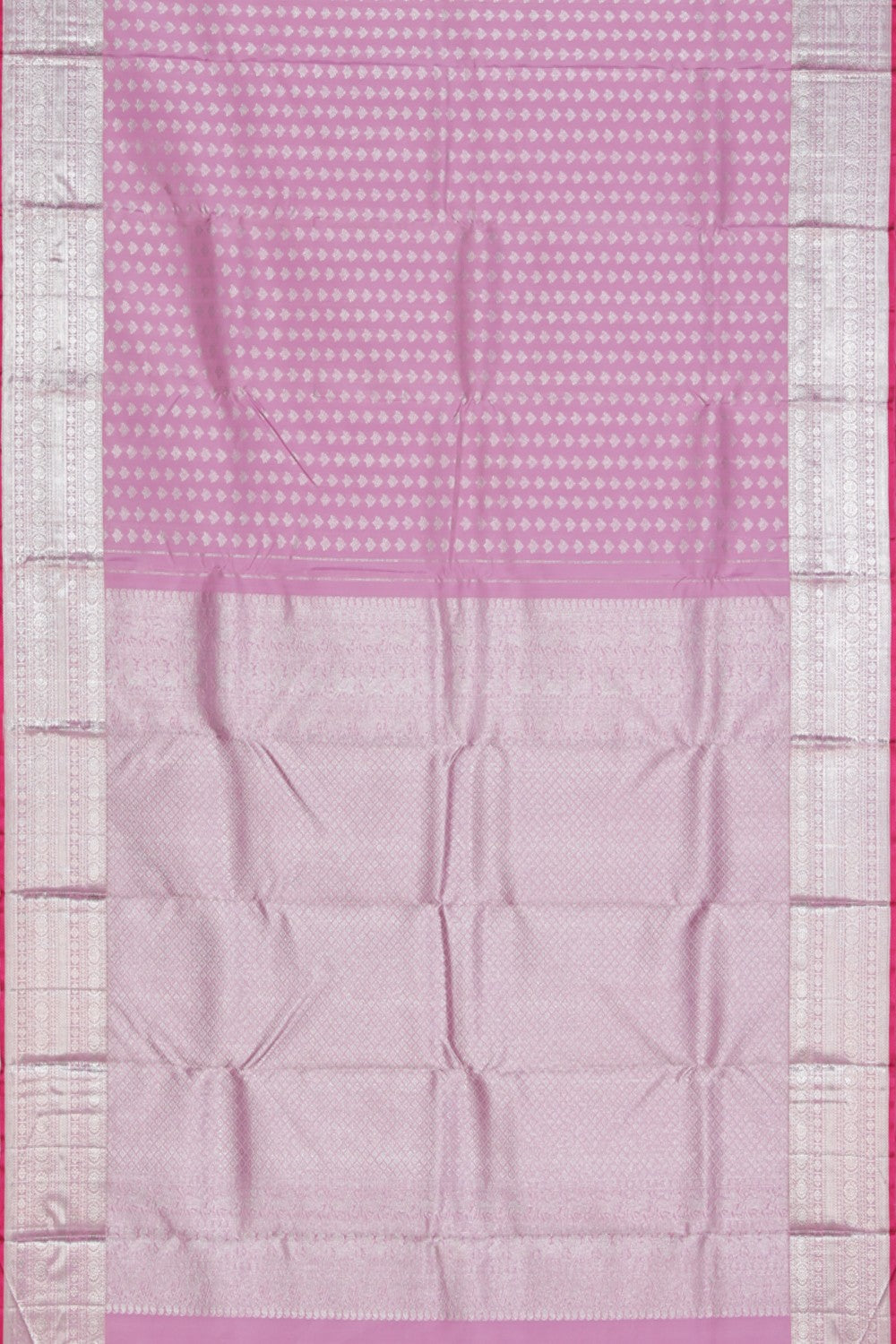 Kanjivaram Silk Brocade Pink Saree