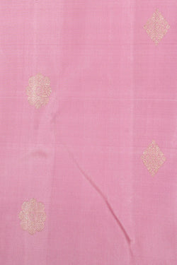 Collection of Arani Silk Pink Saree in a gallery layout