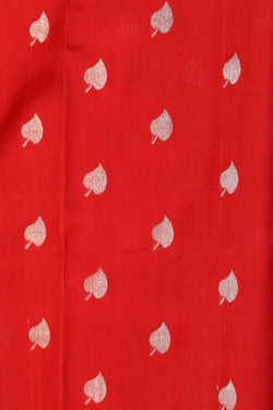 Image of Venkatagiri Silk Red Saree