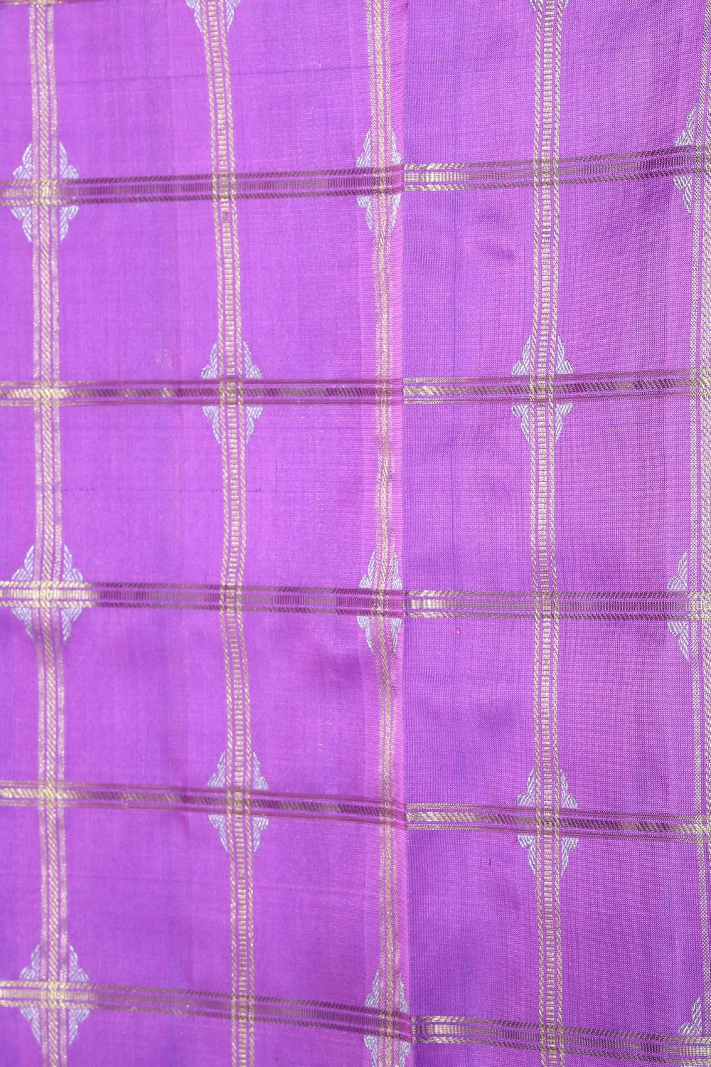 Venkatagiri Silk Purple Saree