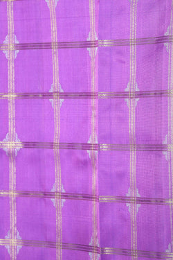 Image of Venkatagiri Silk Purple Saree