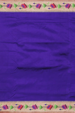 Collection of Paithani Silk Orchid-Purple Saree in a gallery layout