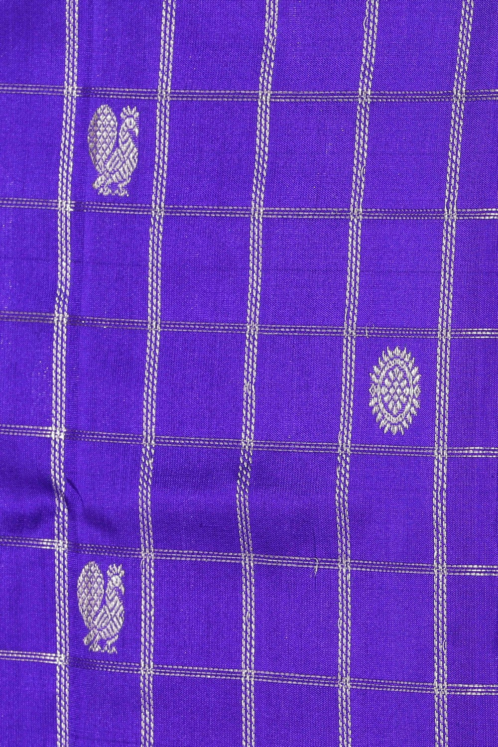 Venkatagiri Silk Purple Saree