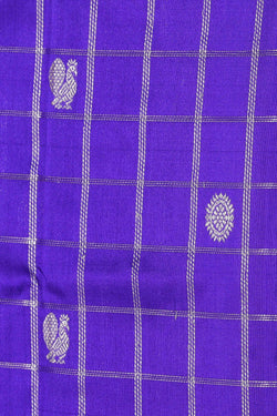 Image of Venkatagiri Silk Purple Saree