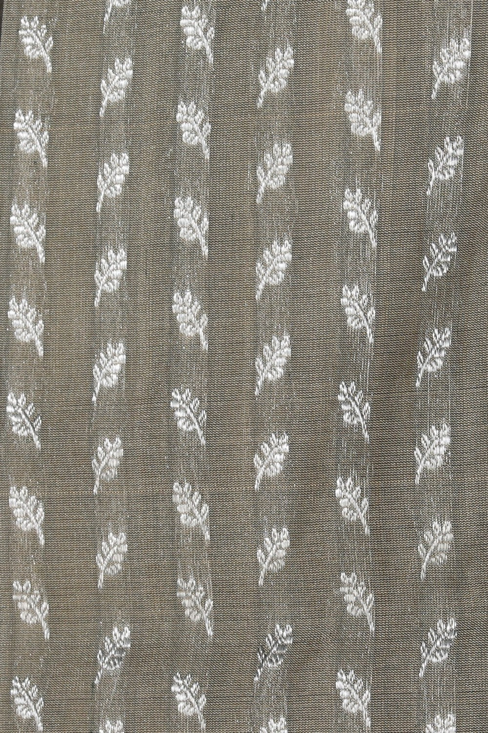 Collection of Venkatagiri Silk Grey Saree in a gallery layout