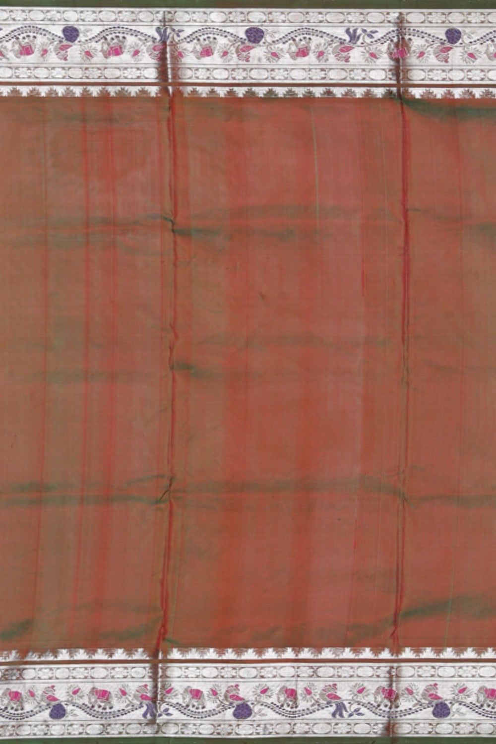 Collection of Venkatagiri Silk Red Saree in a gallery layout