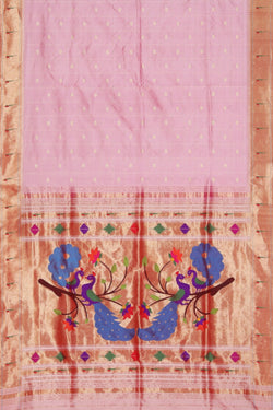 Collection of Paithani A Beautiful Pink Saree in a gallery layout