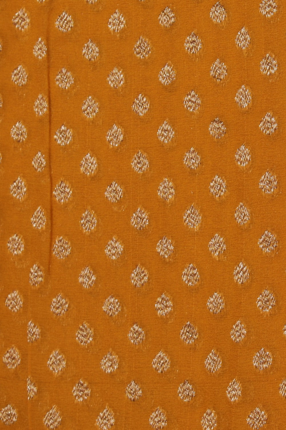 Collection of Banarasi Chiffon Mustard Saree in a gallery layout