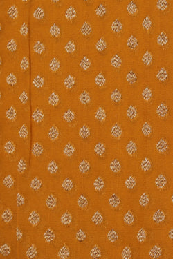 Collection of Banarasi Chiffon Mustard Saree in a gallery layout