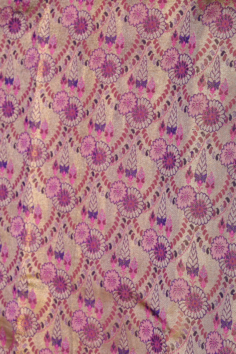 Kanchipattu Brocade Pink Saree