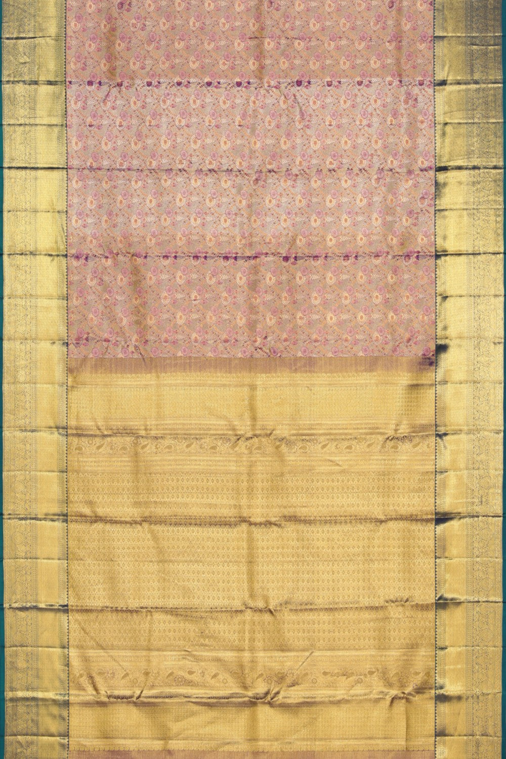 Kanchipattu Brocade Pink Saree