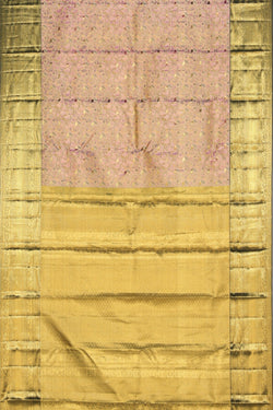 Image of Kanchipattu Brocade Pink Saree