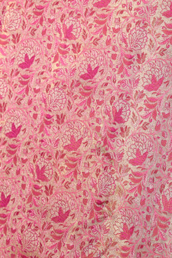 Image of Kanchipattu Brocade Pink Saree