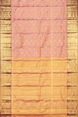 Image of Kanchipattu Brocade Pink Saree