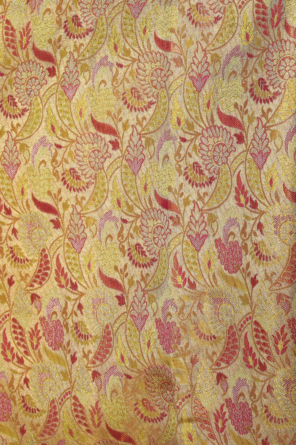 Collection of Kanchipattu Brocade Gold Saree in a gallery layout