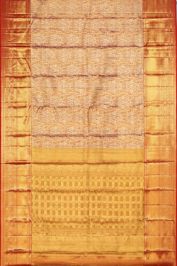 Collection of Kanchipattu Brocade red Saree in a gallery layout