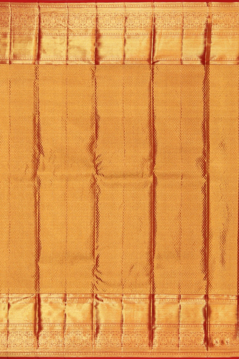 Collection of Kanchipattu Brocade red Saree in a gallery layout