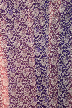 Collection of Kanchipattu Brocade Purple Saree in a gallery layout