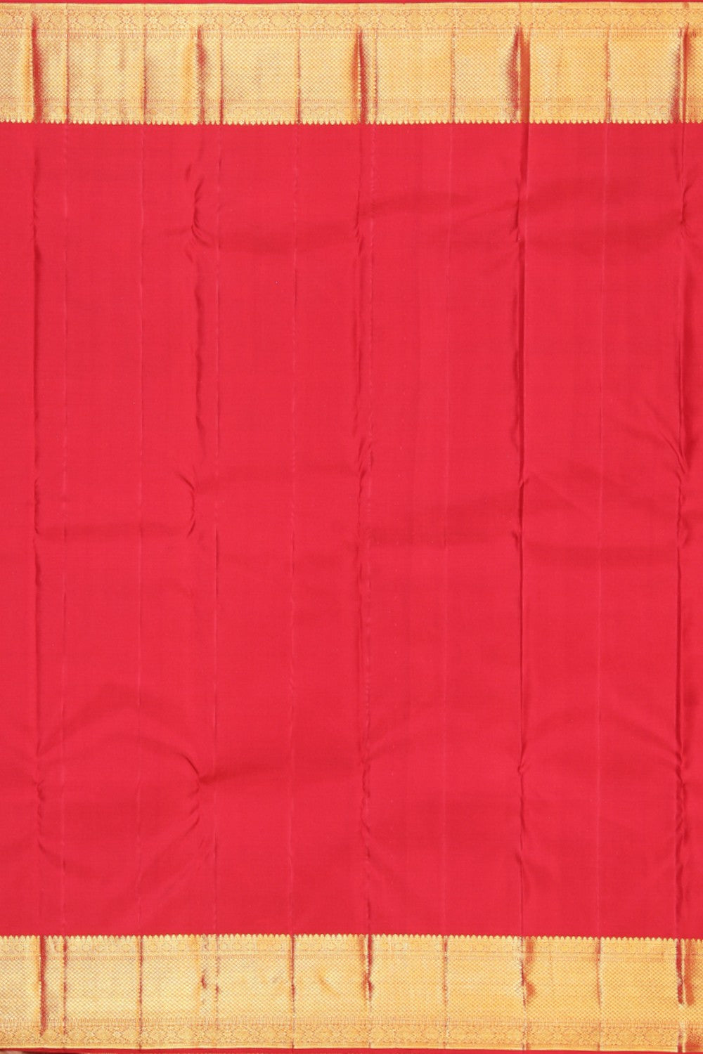 Collection of Kanchi Silk Brocade Red Saree in a gallery layout