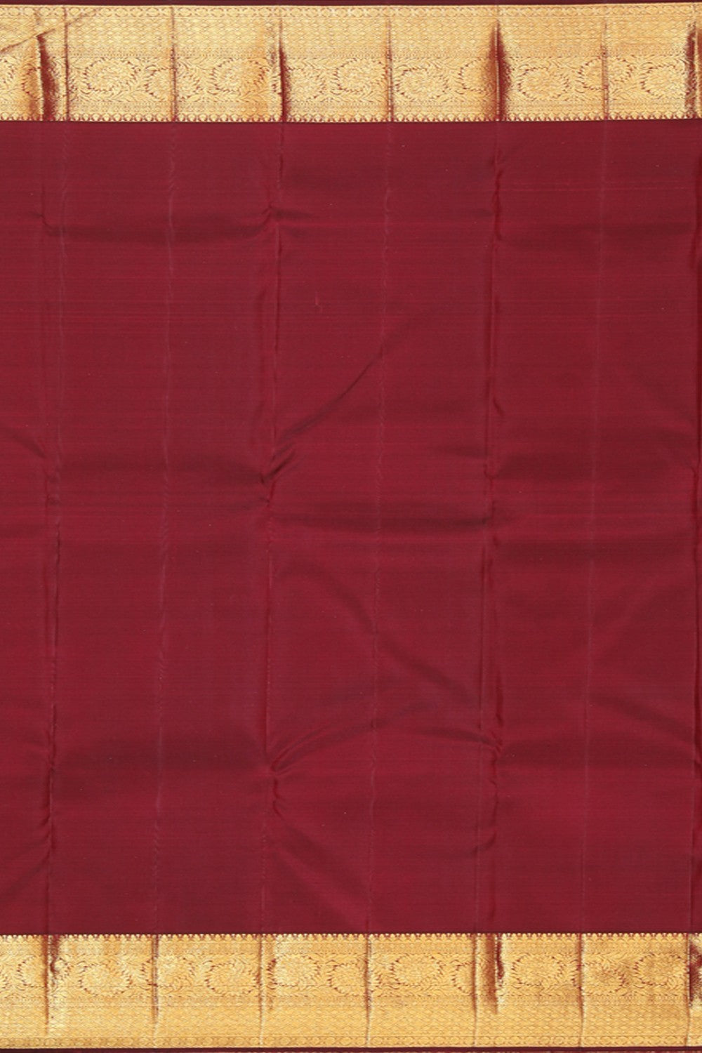 Kanchi Silk Brocade Maroon Saree