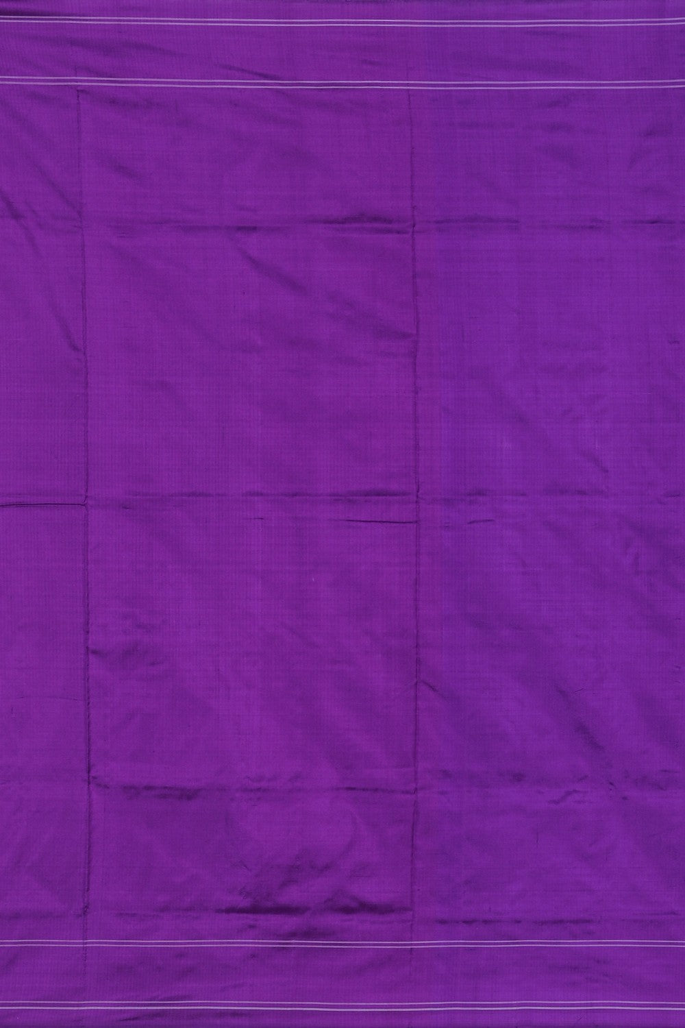 Collection of Pochampally Ikat Silk Purple Saree in a gallery layout