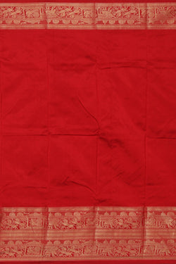 Collection of Pochampally Ikat Silk Grey Saree in a gallery layout