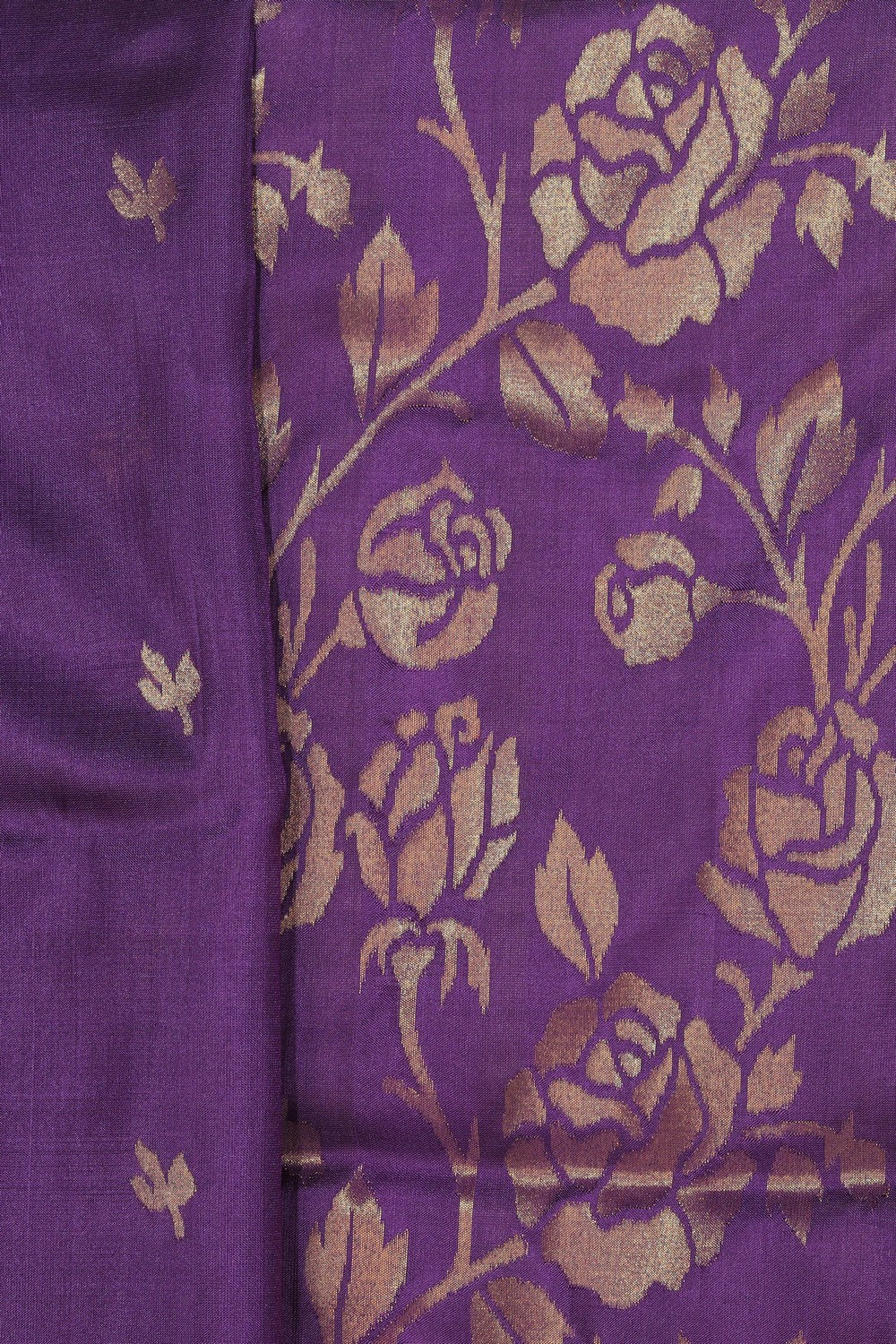 Uppada Silk Violet Saree