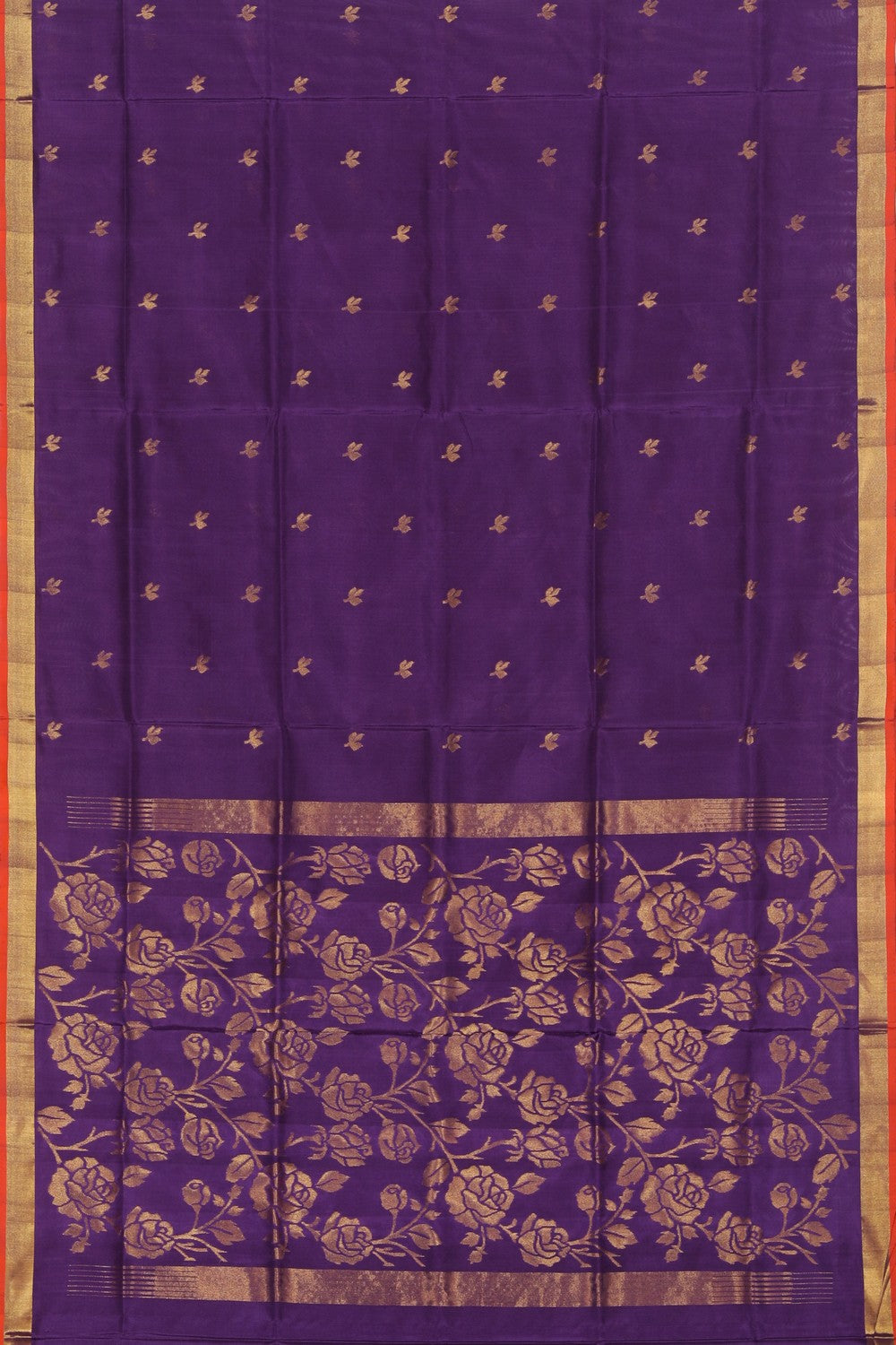 Uppada Silk Violet Saree