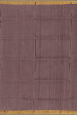 Image of Uppada Silk Caramel Grey Saree