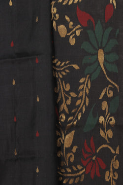 Image of Uppada Silk Black Saree