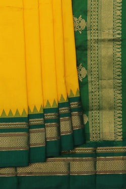 Collection of Narayanpet Pure Silk Saree in a gallery layout