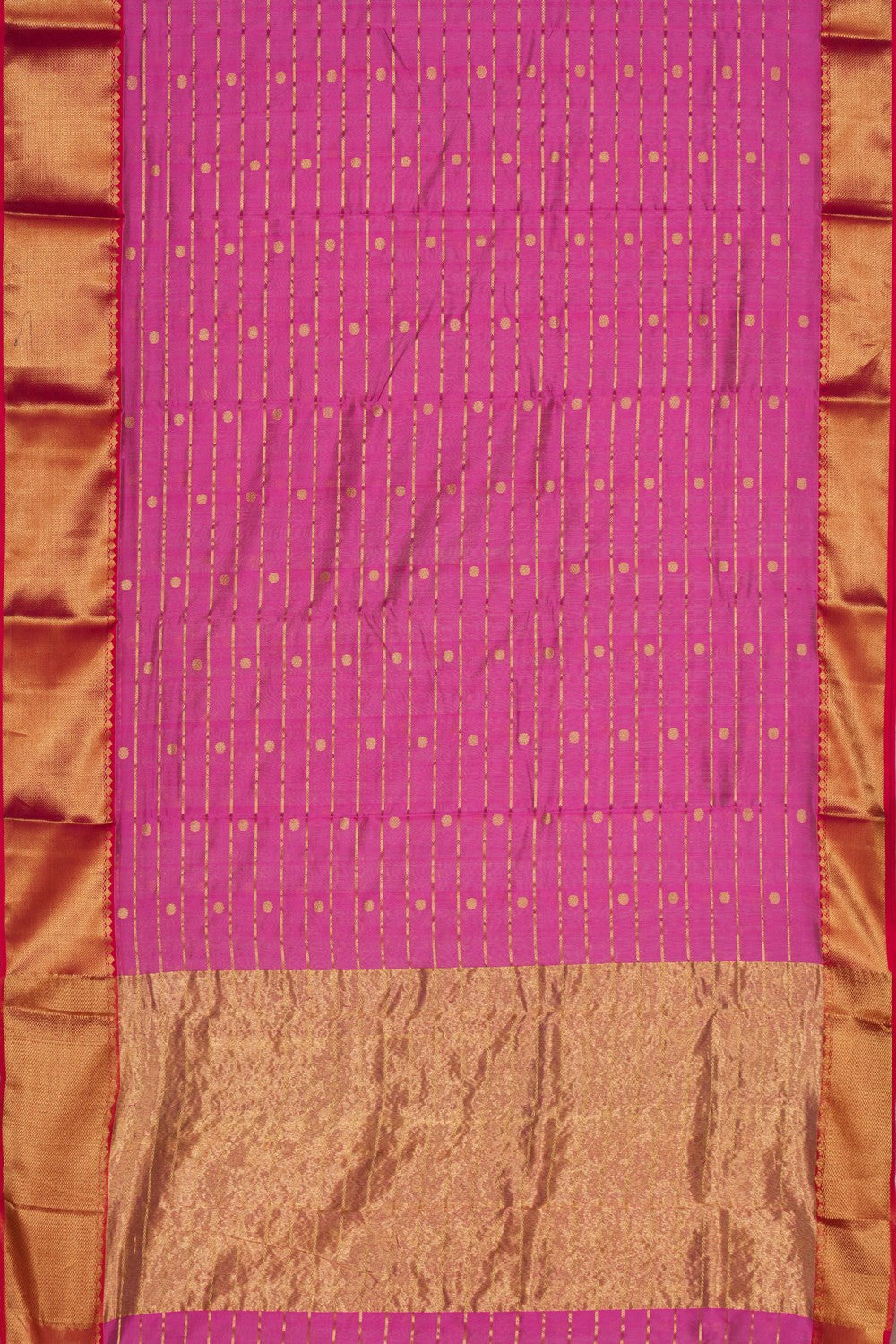 Chanderi Silk Onion Pink Saree