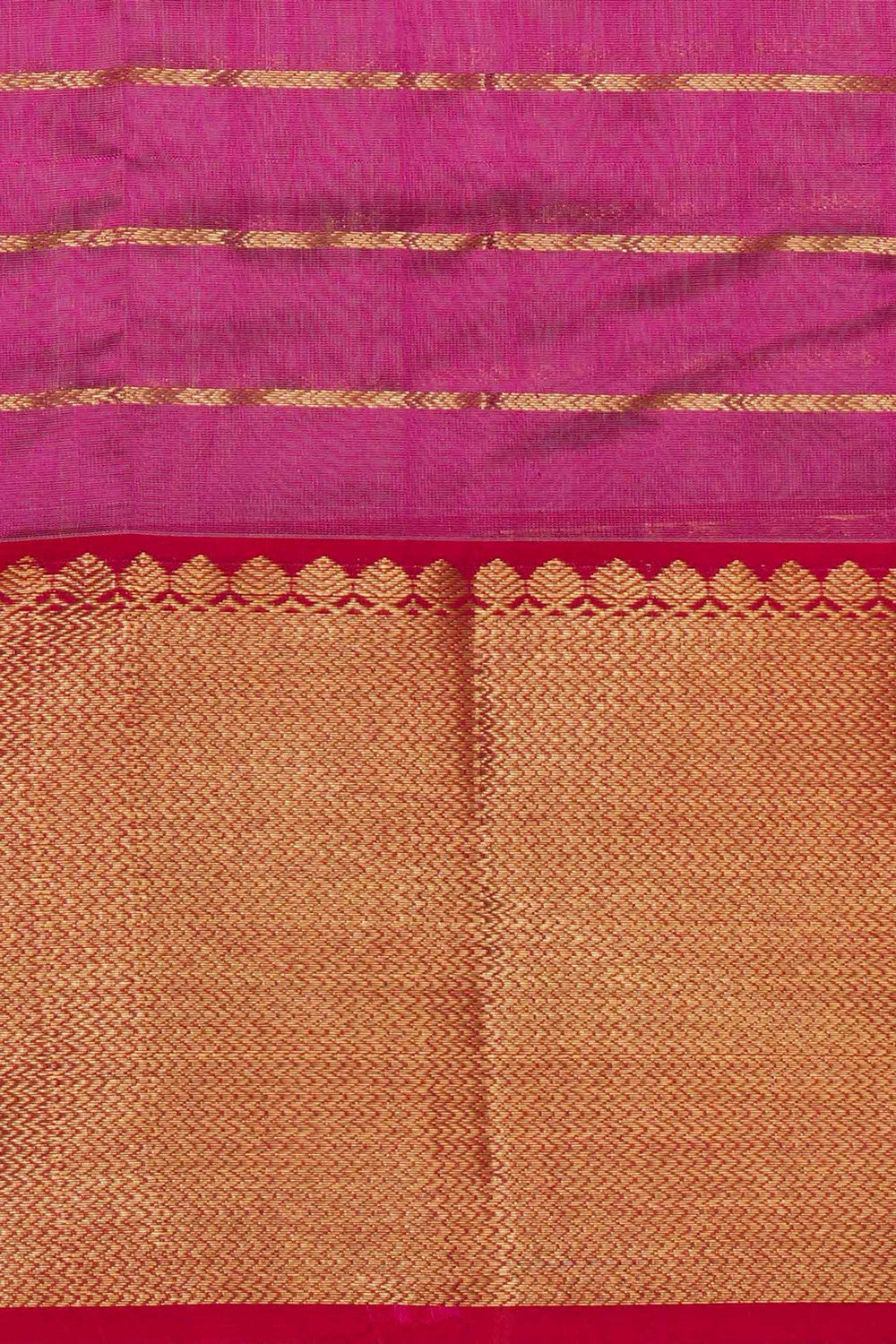 Chanderi Silk Onion Pink Saree