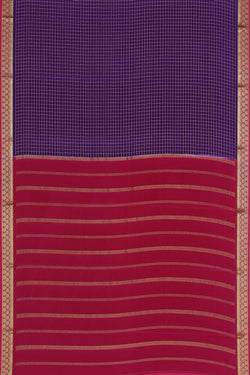 Image of Mysore Binny Crepe Silk Purple Saree