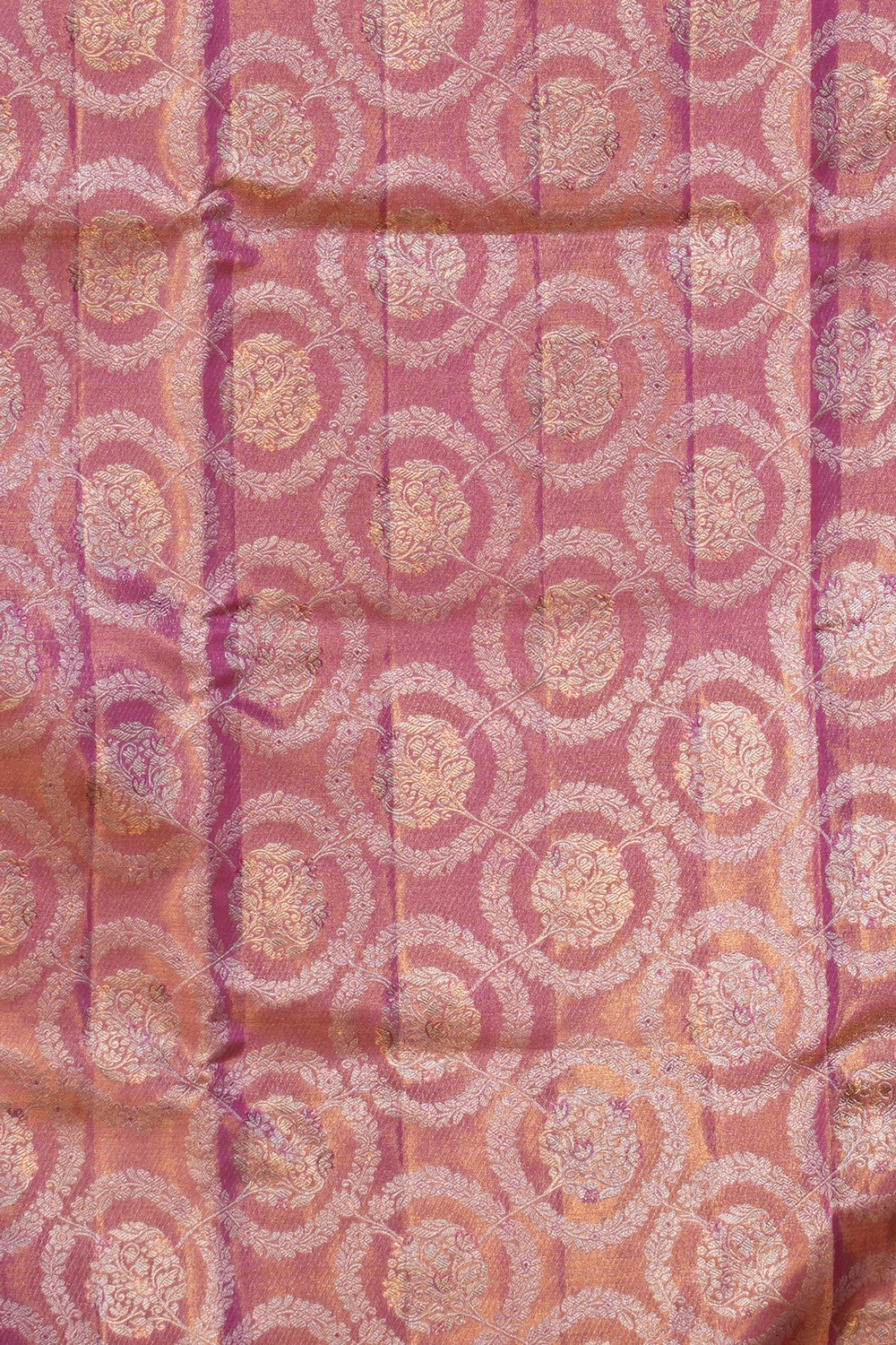 Kanchipattu Tissue Silk Pink Saree