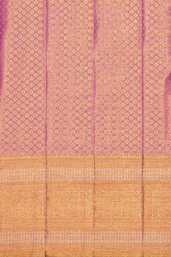 Image of Kanchipattu Tissue Silk Pink Saree