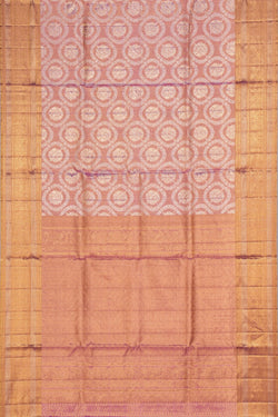 Image of Kanchipattu Tissue Silk Pink Saree